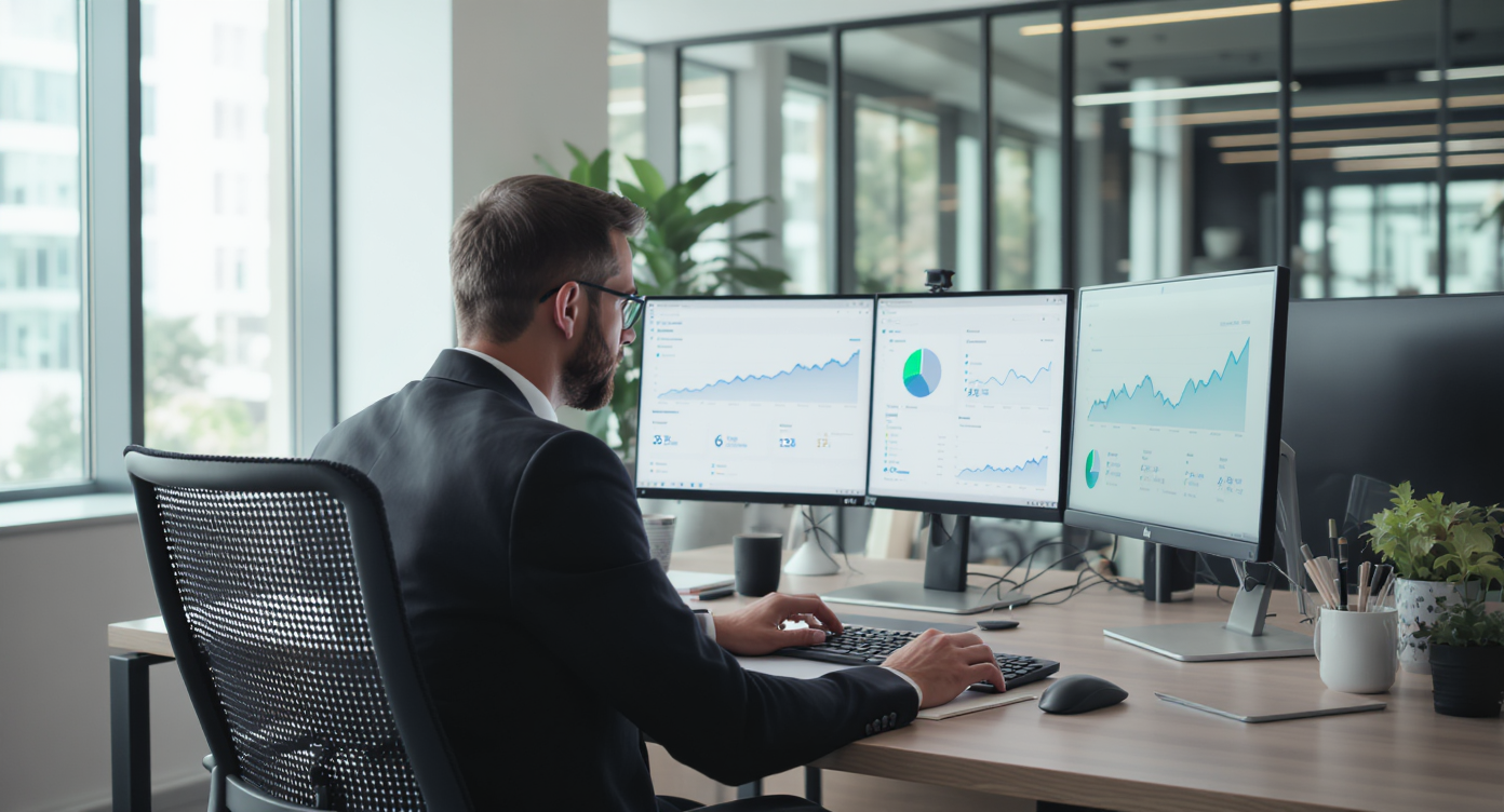 Analyse SEO d'un site avec graphiques et données de performance